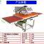 Semi-automatic hydraulic double position T-shirt printing machine oil press double position slide ironing drill oil press double position clothing press machine