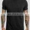 high quality premium style 100% cotton 180gsm 5.3oz men's T shirts with custom logo printed 95 cotton 5 spandex t shirts