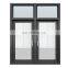 aluminum casement window with double glazed glass