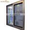 Aluminum Alloy Tempered Steel Fly Screen Mosquito Netting Glass Living Room Sliding Windows With Security Bars