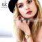 SHENGKE SK Luxury Lady Alloy Watches Custom Logo Wristwatch Jewelry Set Steel Mesh Band Gold Quartz Watches Woman K0059L