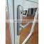 Popular aluminum alloy door arch flat door with small window