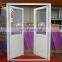 Thermal break aluminum alloy double opening doors