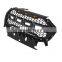 Perfect replacement front upper radiator grille with LED lights modifying fit for FORD ECOSPORT 2016-2019