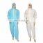 China Factory Disposable PP Coverall Protection Overall Body Jumpsuit for Chemical Resistant Safety Clothing