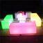 Wedding smart sofa set furniture led hot sale led glowing chair home decorative multi color luminous sofa chair