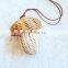 Hot Rattan Toys Small Mushroom Fairy Home Rattan Hanging Mushroom Cute and Acorn Bag Christmas Decor Wholesale