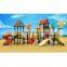 High quality kids outdoor playground equipment slides playground outdoor