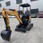 HX20T Cheap Mini Excavator Chinese New Excavators 2ton Pelle Smallest Micro Digger