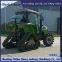 High efficiency in retrofitting tractors with anti sinking tracked chassis into paddy fields