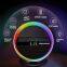 Top Fashion Multi-function Digital Display Alto Falante LED Colorful Alarm Clock Bluetooth Speaker With Fast Wireless Charging