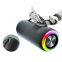 Portable outdoor riding speaker Wireless RGB light waterproof camping BT speaker