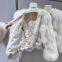 Jiajia Fur "Ink Flavor" Fox Fur Jacket Short Young Sweat Clothes