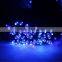 Hot Selling 22m 200 LED Solar Powered LED Strip Lights for Outdoor, Gardens, Homes, Christmas Party Blue
