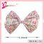 2015 Factory new design ribbon bow wholesale hair jewelry flower ribbon bow hair clip