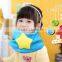 Wholesale Autumn Winter Newest Fashion Candy Color Star Pattern Kids Baby Infinity Scarf