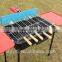 portable bbq grill with bbq skewers