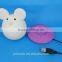 The Silicone Mouse Portable LED Night Light with music player