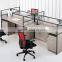 Modern office workstation partition, 4 people office desk (SZ-WSB398)