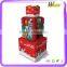 Christmas Gift Promotion Cardboard Paper Pallet Display Stand Rack