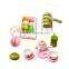 newly wooden preschool play toys food sets toys tea sets toys
