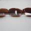 Wholesale red agate Tumbled flat loosen faceted gemstone design