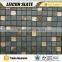 Natural Slate Garden Wall Mosaic Mosaic Slate With Mesh