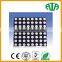 16X16 flexible rgb LED dot matrix display module panel red /green/yellow/orange/white 1.7mm