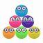 2015 New Items Smiling Face Power Bank With 5600mah Capacity
