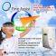 Ozone generator, since ozone is generated by oxygen and electricity in the air, low running cost can realized.