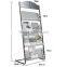 4 tiers metal billboard magazine brochure stand