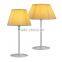 Hotel table lights 220V Desk Lighting with frosted glass shade