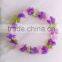 Customized Promotional Colorful Flower Lei Hawaii Collar for Hawaii