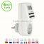 Digital LCD Programmable Switch TimerType with 8 Function Keys Europe Plug