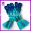 HARMONY 24" 100g/pc BLUE&CELADON GREEN Ombre Two Tone Colored Jumbo Braid Synthetic Box Crochet Ombre Braiding Hair