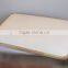 Modern ceiling fixture lamp light wood base simple clean design home led ceiling lamp