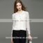 lady's knitted Round-neck long sleeve lace transparent elegance cardigan