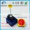 Isolator switch YMD11-100B/4P with padlock aluminum pole 100A Load break power cut off operation outside electrical cabinet