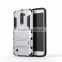 2016 New hot selling kickstand Armor Case For LG K10