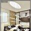 Modern Hanging Light Panel LED Pendant Light for Dining Room MD83052-L6