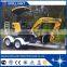 Chinese Cheap Mini 1.8 ton Zero Tail Excavator For Sale Price(YC18SR)