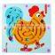 Magnetic Labyrinth Interesting Wooden Toy Attracting Metal Ball By Magnetic Wooden Pen