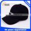 Custom Short Brim Black Baseball Cap Wholesale 3D Embroidered Hats And Caps