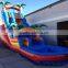 Lanqu long water slides inflatable trippo slide