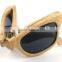 folding bamboo sunglasses,foldable wood sunglasses,wood bamboo sunglasses
