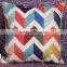geometric cotton or microfiber or linen decorative pillow and cushion cover