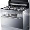 90cm width MIXED GAS stove AND ELECTRIC OVEN freestanding oven with gas hob 5 burner gas cooker