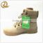2016 Top quality sand color custom make army boots