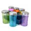 Colored Sugar Shaker Glass Spice Bottle With Escape Unpunished