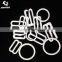 Nylon Coated Metal Adjuster Buckles for Bra Strap 12 to 19mm